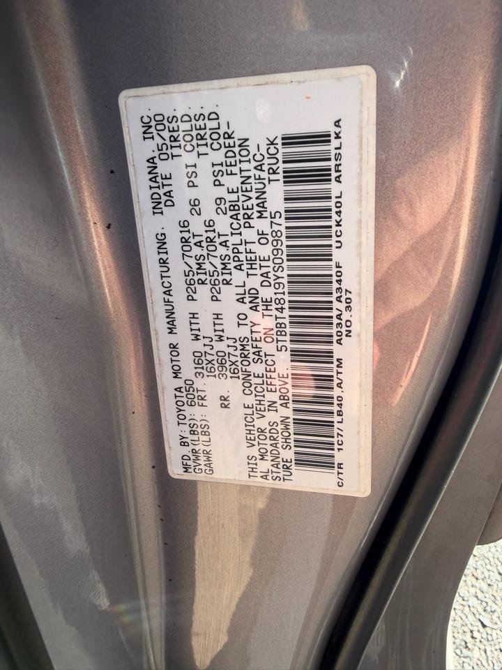 Used 2000 Toyota Tundra Limited AWD/4WD image 26