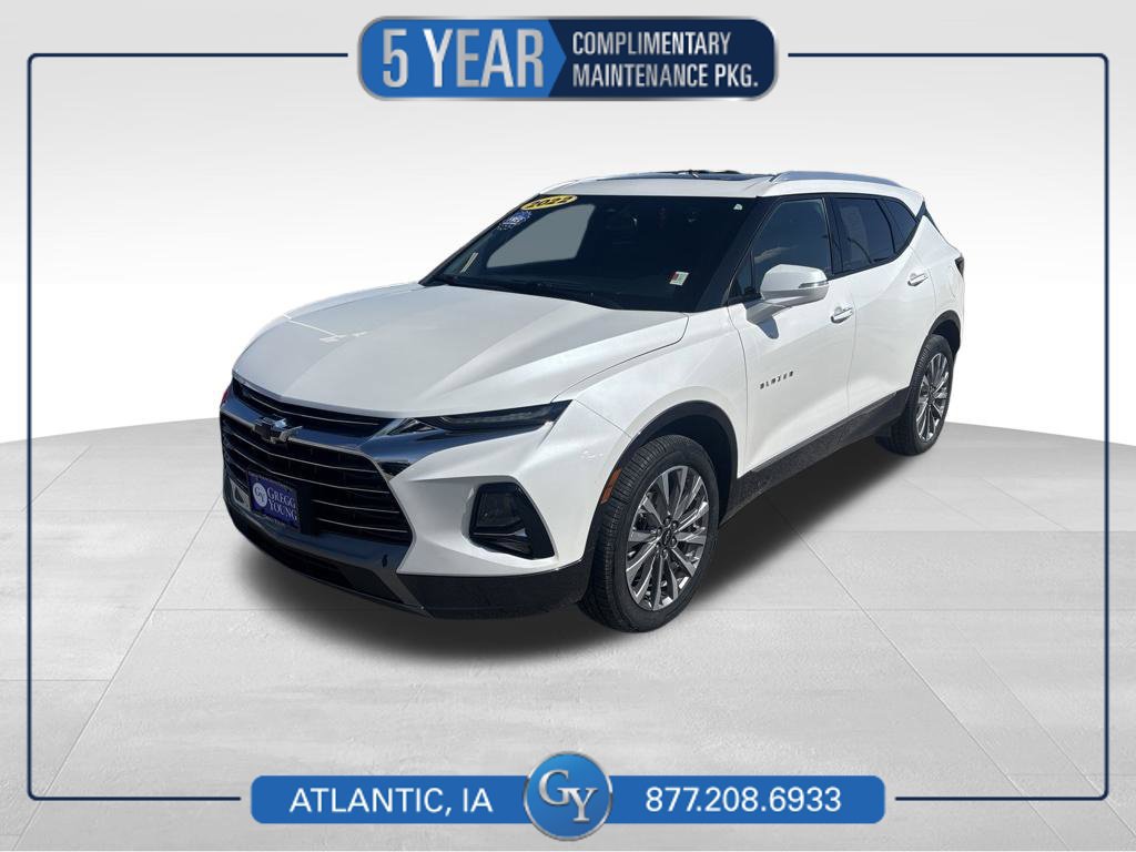 Used 2022 Chevrolet Blazer Premier w/ LPO, Black Grille Bar Package AWD/4WD image 1