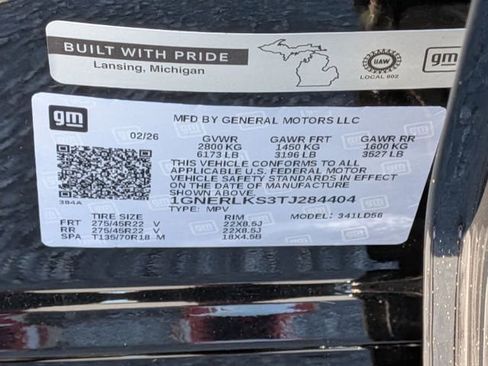 New 2026 Chevrolet Traverse RS w/ LPO, Floor Liner Package image 42