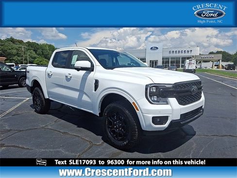 New 2025 Ford Ranger Lariat w/ Black Appearance Package image 1