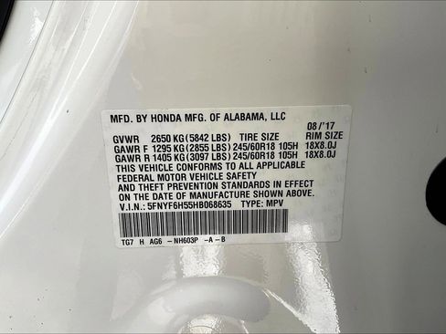 Used 2017 Honda Pilot EX-L image 33