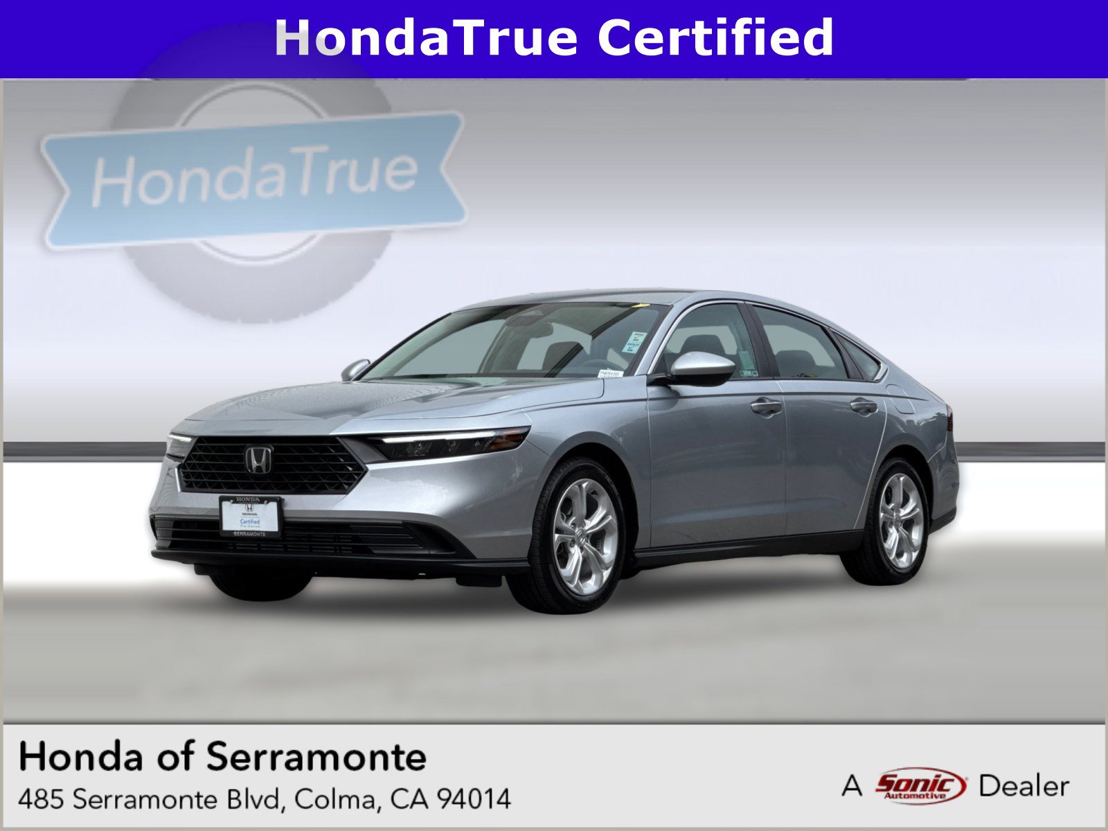 Certified 2025 Honda Accord LX image 1