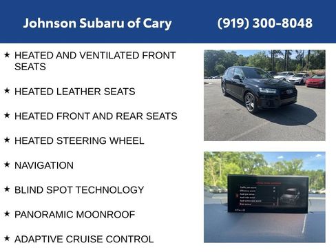 Used 2018 Audi Q7 3.0T Prestige w/ Prestige Package AWD/4WD image 6