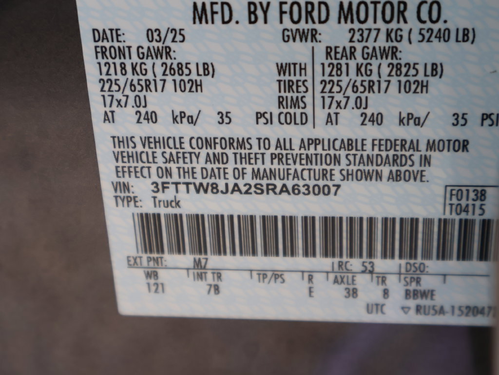Used 2025 Ford Maverick XLT w/ XLT Luxury Package AWD/4WD image 43