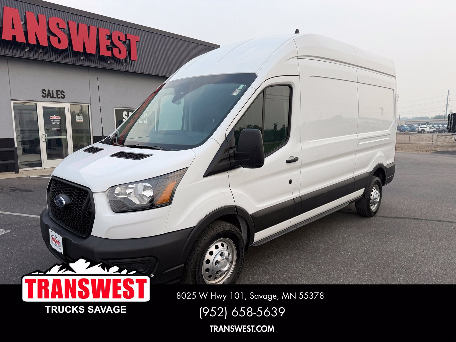 Used 2023 Ford Transit 250 148 High Roof AWD w/ Load Area Protection Package image 1