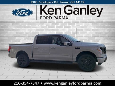 New 2025 Ford F150 Lightning Platinum w/ Dark Elements Package image 4