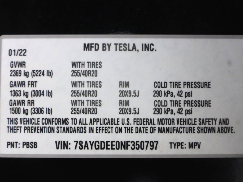 Used 2022 Tesla Model Y Long Range AWD/4WD image 43