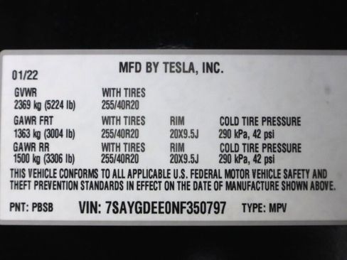 Used 2022 Tesla Model Y Long Range AWD/4WD image 43
