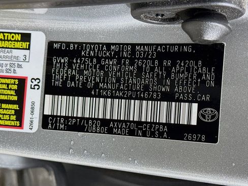 Used 2023 Toyota Camry XSE FWD image 34
