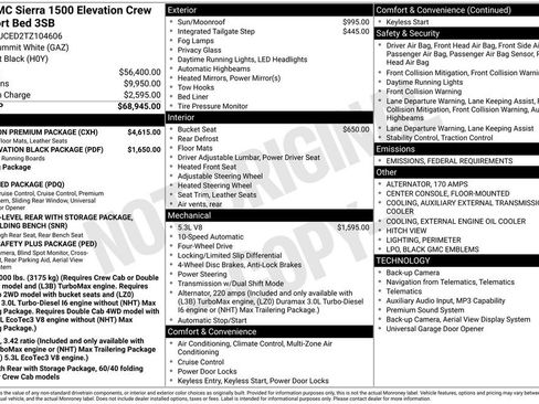 New 2026 GMC Sierra 1500 Elevation w/ Elevation Premium Package image 38