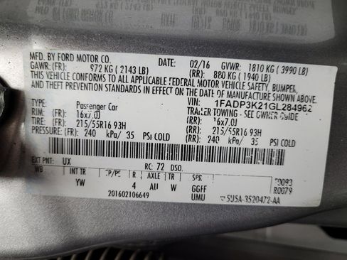Used 2016 Ford Focus SE FWD image 33