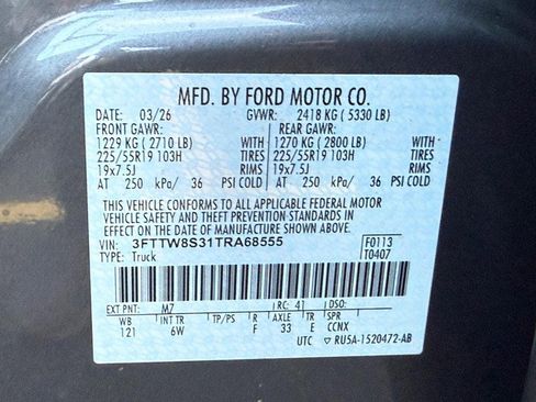 New 2026 Ford Maverick Lariat AWD/4WD image 21