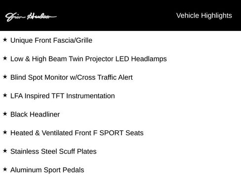 Used 2019 Lexus IS 300 F Sport w/ F Sport Package image 3