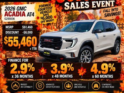 Used 2026 GMC Acadia AT4 w/ Super Cruise Package