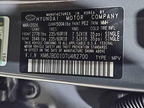 New 2026 Hyundai Tucson SEL AWD/4WD image 36