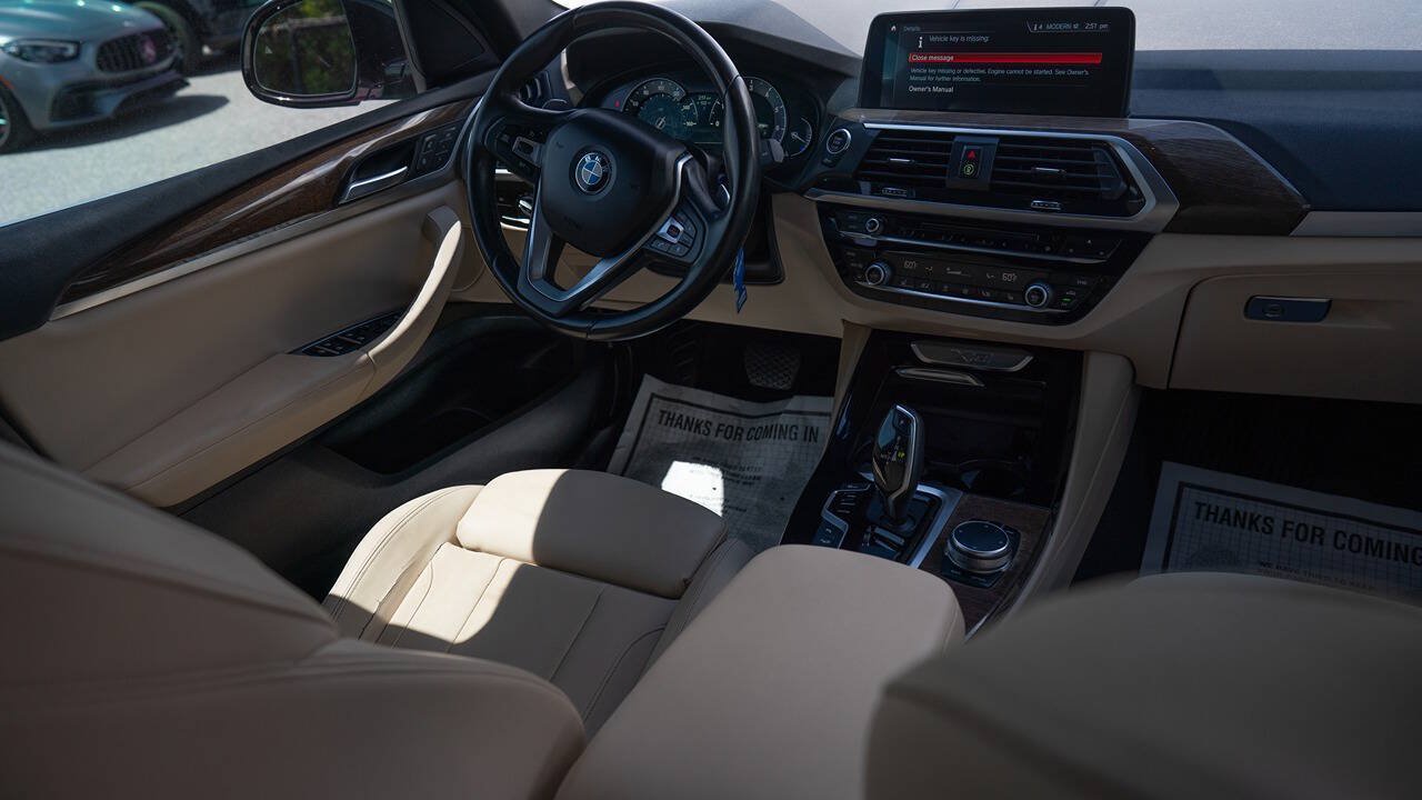 Used 2019 BMW X3 xDrive30i w/ Convenience Package AWD/4WD image 12
