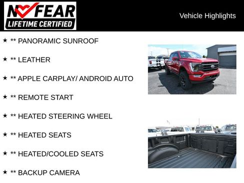 Used 2021 Ford F150 Lariat w/ Equipment Group 502A High AWD/4WD image 2
