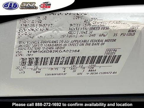 Used 2019 Ford Explorer XLT w/ Equipment Group 202A AWD/4WD image 24
