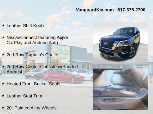 Used 2021 Nissan Armada SL w/ Captain's Chairs Package image 12