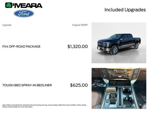 Used 2025 Ford F150 King Ranch w/ FX4 Off-Road Package AWD/4WD image 4