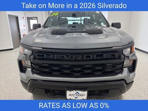 New 2026 Chevrolet Silverado 1500 Custom Trail Boss w/ Dark Appearance Package AWD/4WD image 7