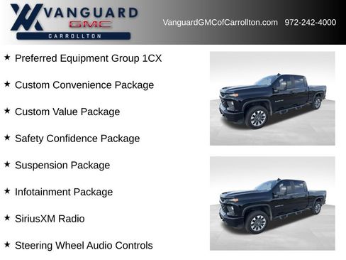 Used 2022 Chevrolet Silverado 2500 Custom w/ Custom Value Package AWD/4WD image 5