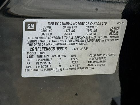 Used 2016 Chevrolet Equinox LT w/ Convenience Package image 12