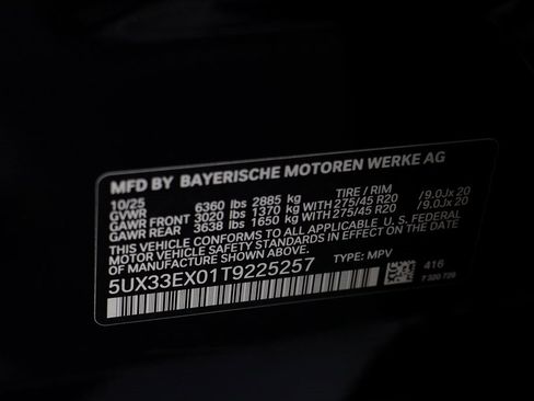 New 2026 BMW X6 xDrive40i w/ Climate Comfort Package image 24