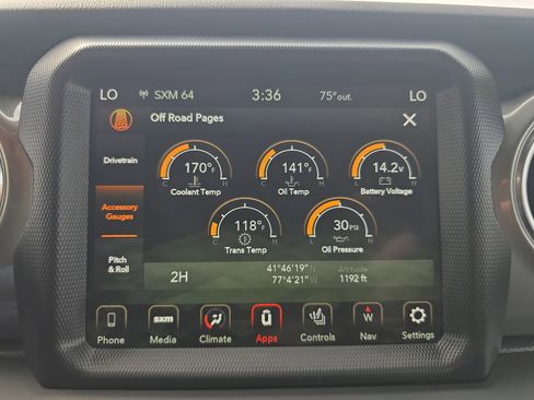 Used 2023 Jeep Gladiator Overland w/ Cold Weather Group image 35