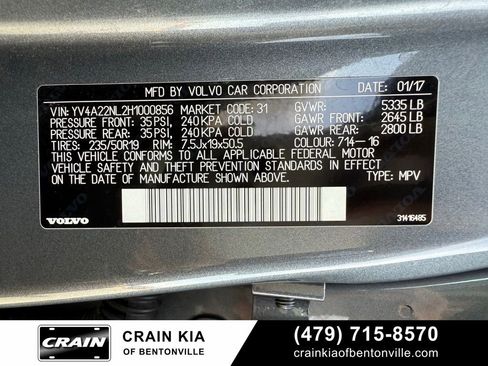 Used 2017 Volvo V90 T6 Cross Country image 35