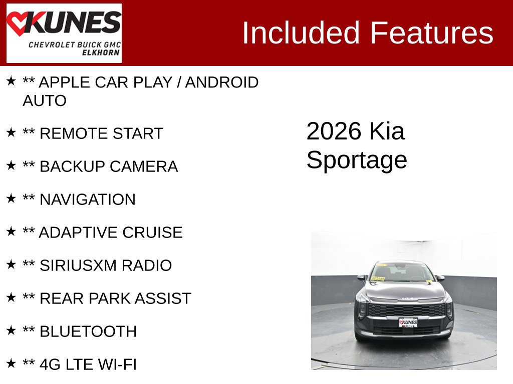 Used 2026 Kia Sportage LX FWD image 2