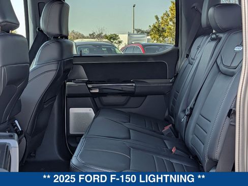 New 2025 Ford F150 Lightning Platinum w/ Dark Elements Package image 16