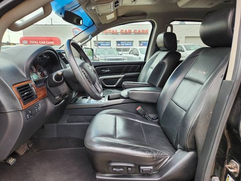 Used 2015 Nissan Armada Platinum w/ 2nd Row Captain Seat Package AWD/4WD image 12