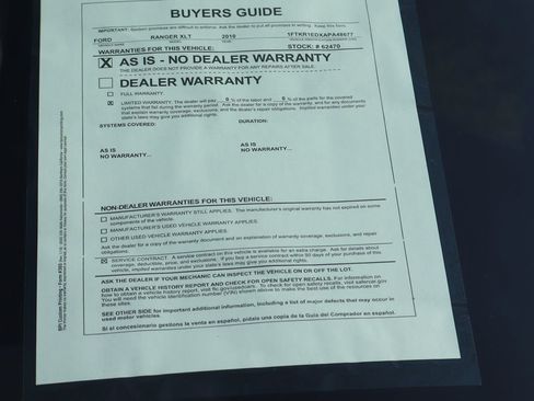 Used 2010 Ford Ranger XLT RWD image 41