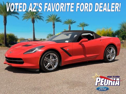 Used 2017 Chevrolet Corvette Stingray Convertible w/ Battery Protection Package RWD image 1
