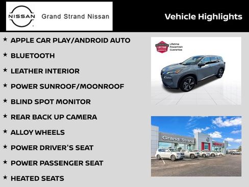Certified 2023 Nissan Rogue SL w/ SL Premium Package FWD image 4