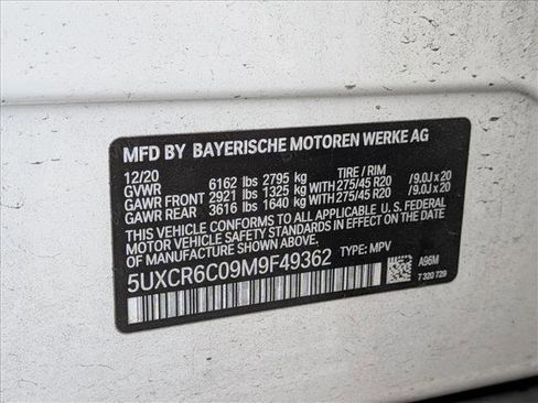 Used 2021 BMW X5 xDrive40i w/ Premium Package image 16