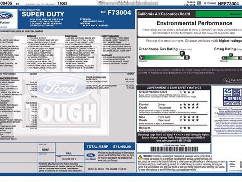 Used 2022 Ford F250 Lariat w/ Lariat Ultimate Package AWD/4WD image 10