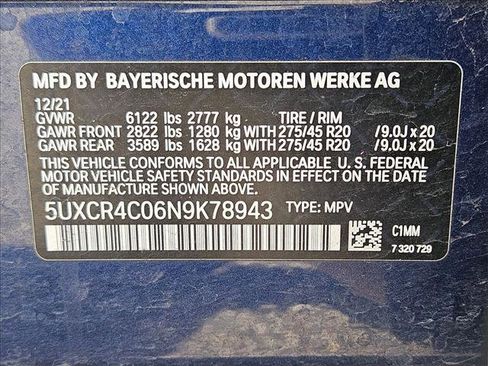 Used 2022 BMW X5 sDrive40i w/ Premium Package image 21