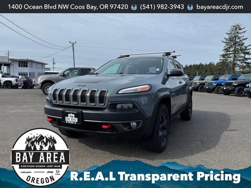 Used 2014 Jeep Cherokee Trailhawk w/ Leather Interior Group image 1