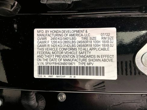 Used 2022 Honda Passport TrailSport image 35