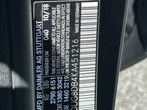 Used 2019 Mercedes-Benz S 560 Sedan image 36