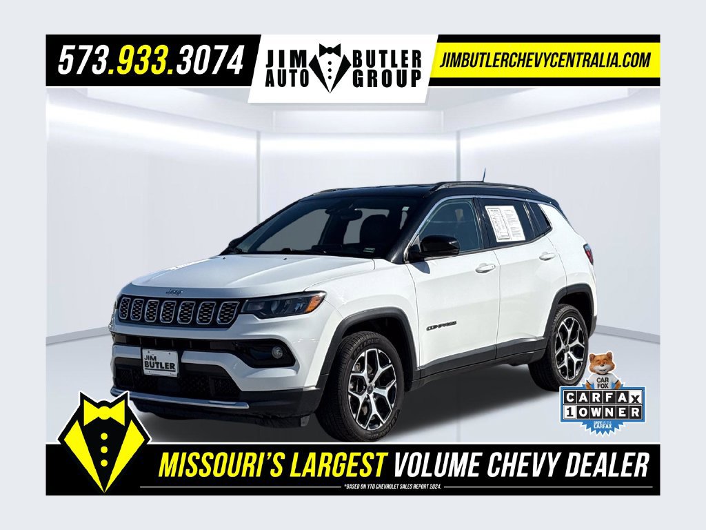 Used 2025 Jeep Compass Limited AWD/4WD 360° Tour