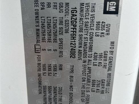 Used 2017 Chevrolet Express 3500 LT w/ LT Preferred Equipment Group image 8