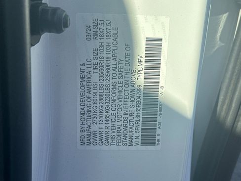 Used 2024 Honda Odyssey EX-L image 25