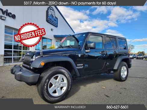 Used 2016 Jeep Wrangler Unlimited Sport w/ Quick Order Package 24S image 1