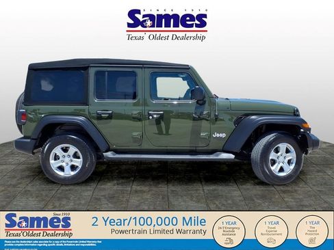 Used 2021 Jeep Wrangler Unlimited Sport AWD/4WD image 4