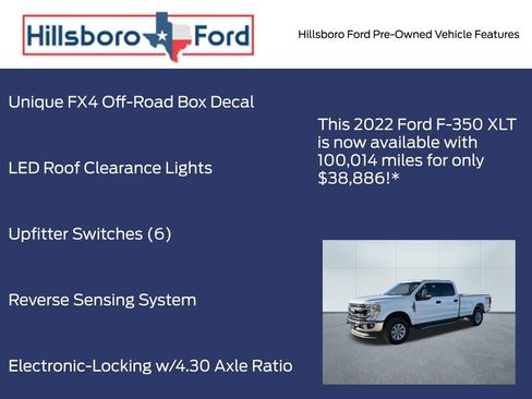 Used 2022 Ford F350 XLT w/ XLT Value Package image 14