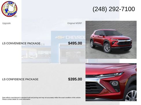 New 2026 Chevrolet TrailBlazer LS w/ LS Convenience Package AWD/4WD image 5