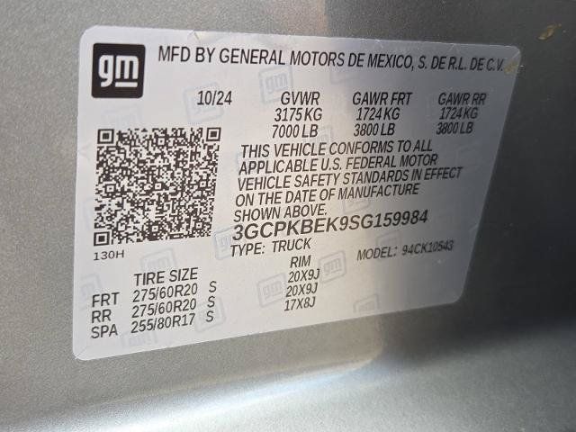 Certified 2025 Chevrolet Silverado 1500 Custom AWD/4WD image 30